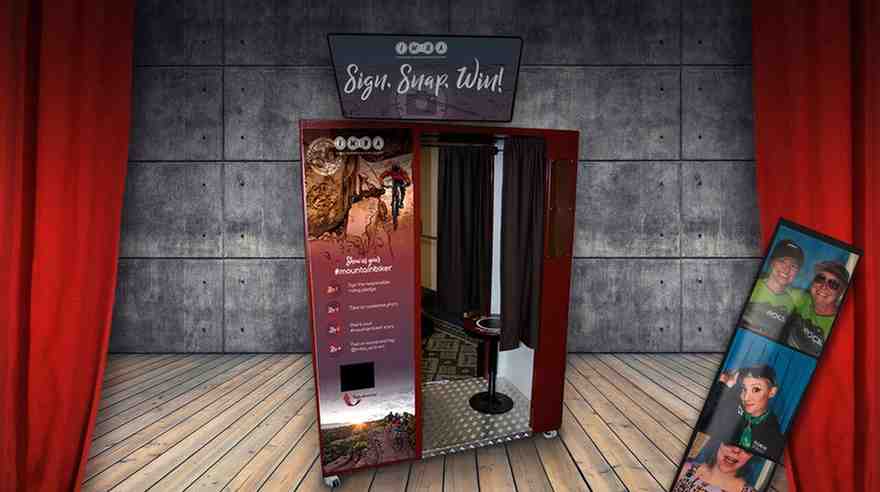 Corporate Branding opportunities with a customized Photo Booth